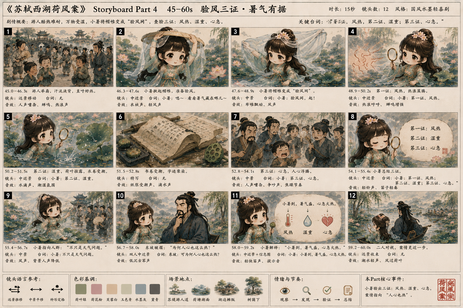 荷风案 Part 4 分镜